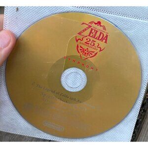 The Legend of Zelda 25th Anniversary Symphony Special Orchestra CD Disc Only